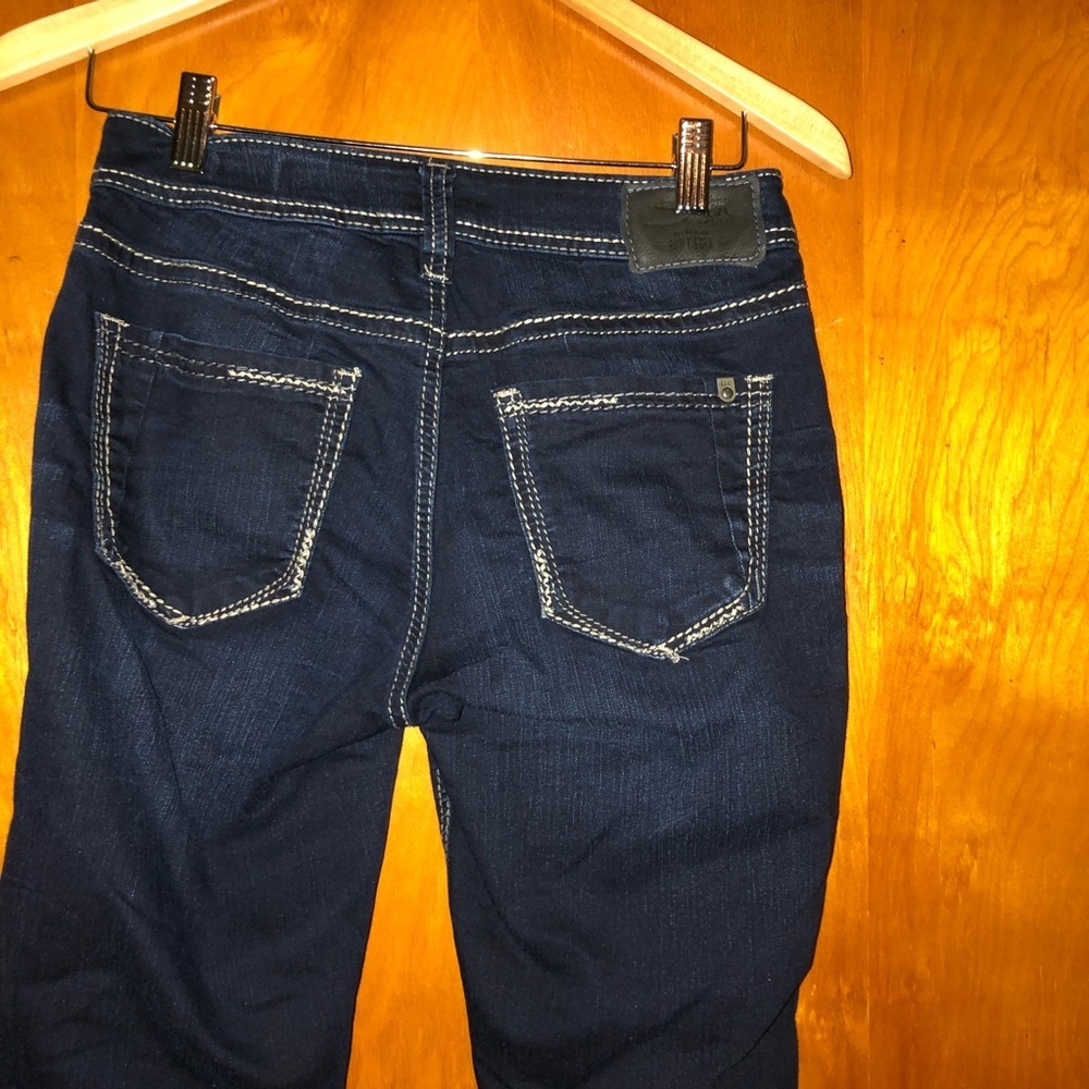 Silver jeans suki straight leg jeans 27 x 32 denim